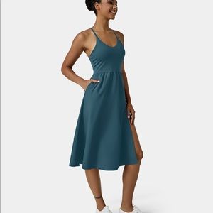 HALARA cloudful-air everyday midi dress- XS NWT